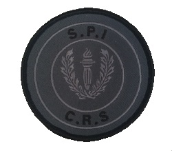 Ecusson CRS brodé basse visibilité - SPI