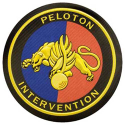 Ecusson plastifié Peloton Intervention - DMB