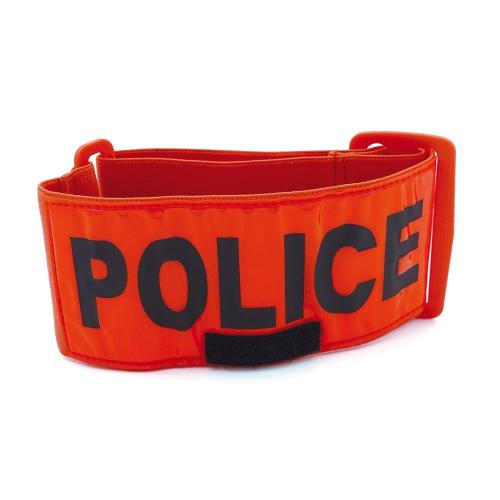 Brassard POLICE fluo orange - Patrol