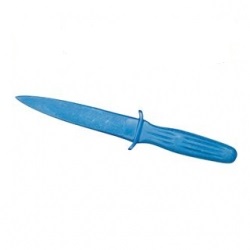 Couteau d'entrainement bleu