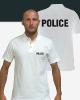 POLO POLICE NATIONALE MANCHES COURTES NOIR