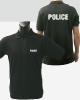 POLO POLICE NATIONALE MANCHES COURTES NOIR
