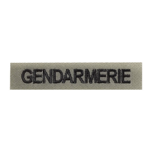 Bande patronymique Gendarmerie kaki - AMG Pro