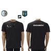 Tee shirt Gendarmerie noir Cooldry anti humidité - Patrol