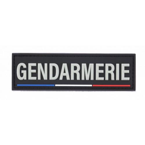 Bandeau d'identification Gendarmerie PVC 3D 10 x 28 cm - DMB