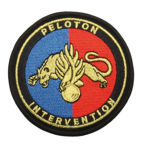 Ecusson Peloton Intervention brodé couleur - DMB