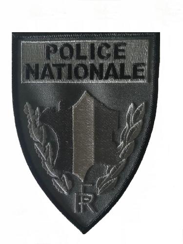 Ecusson Police Nationale brodé basse visibilité petit modèle