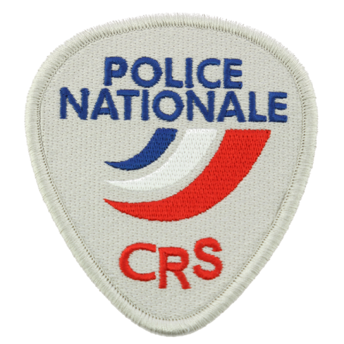 Ecusson de bras Police Nationale CRS - DMB