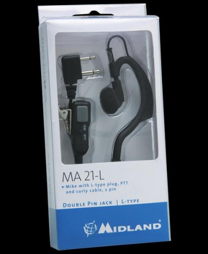 Microphone avec oreillette ajustable MA21-L - Midland