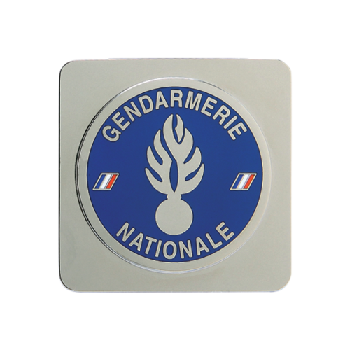 Médaille Gendarmerie Nationale à support carré - GKPro