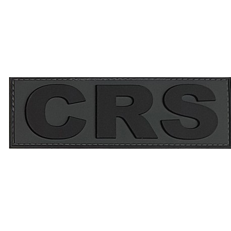 Bandeau avant CRS gomme basse visibilité - 4 x 12 cm