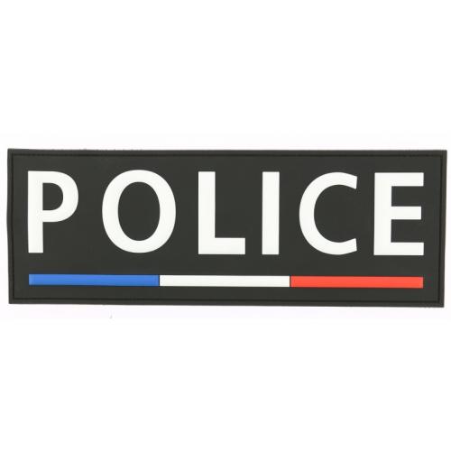 Bandeau dos Police PVC 10 x 28 cm